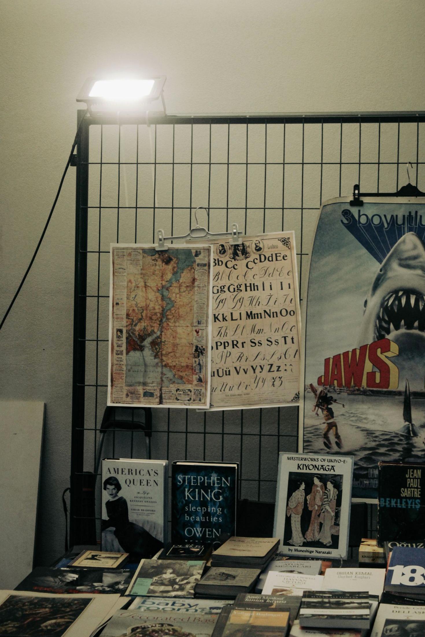 Book signing display