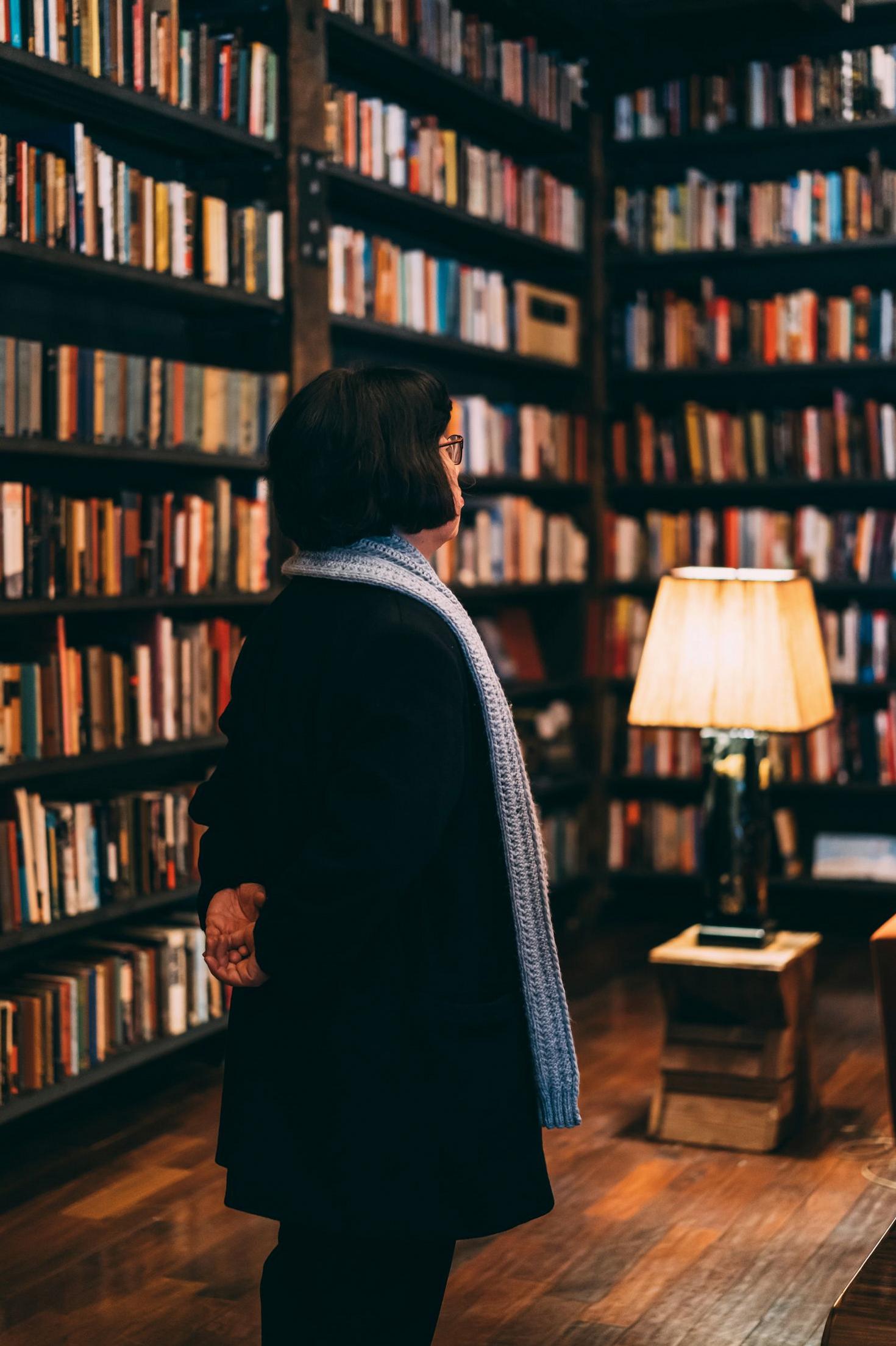 Evermont bookstore interior